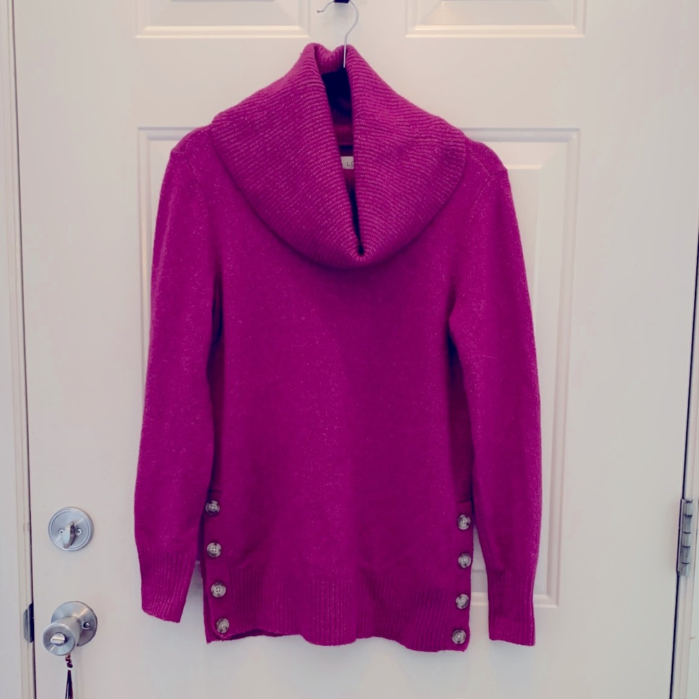 Loft Cowl Neck Sweater
